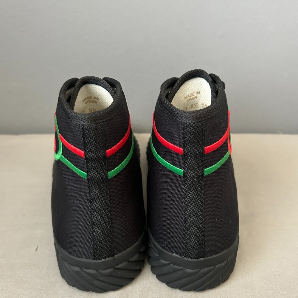 NWT GUCCI authentic Men's Interlocking G high-top sneaker size 8.5 - Picture 7 of 16